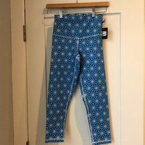 *NWT* DYI 7/8 length printed signature tight